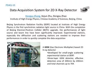 Data Acquisition System for 2D X-Ray Detector