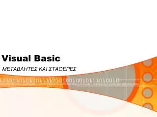 visual basic