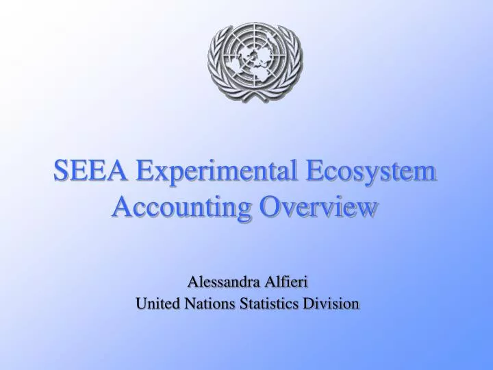 seea experimental ecosystem accounting overview