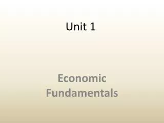 Unit 1