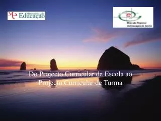 do projecto curricular de escola ao projecto curricular de turma