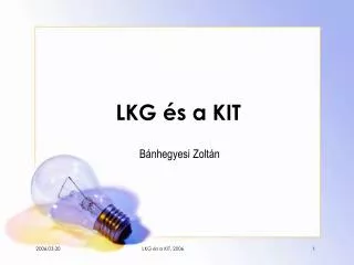 lkg s a kit