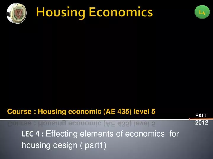 housing economics