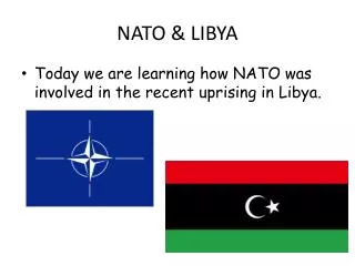 NATO &amp; LIBYA