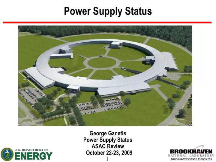 power supply status
