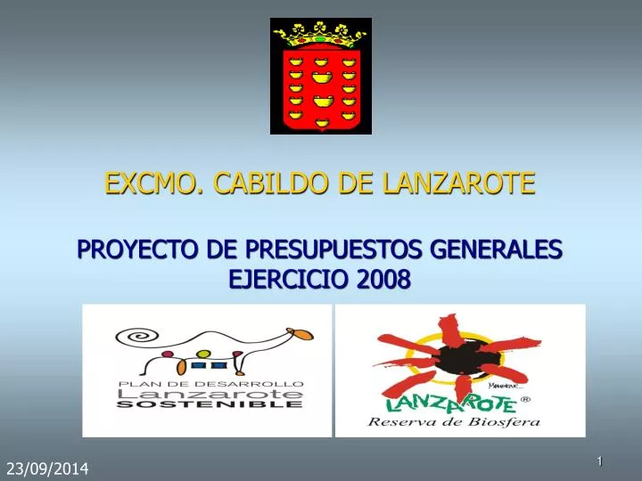 excmo cabildo de lanzarote proyecto de presupuestos generales ejercicio 2008