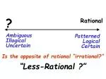 Rational - slide 1