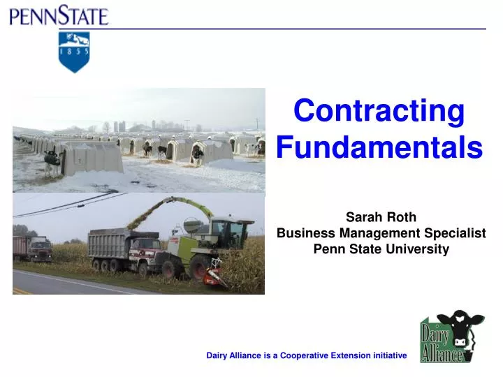 contracting fundamentals