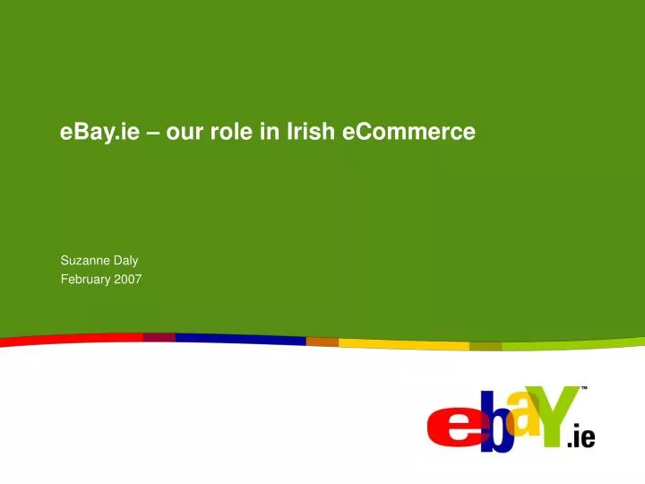 ebay ie our role in irish ecommerce