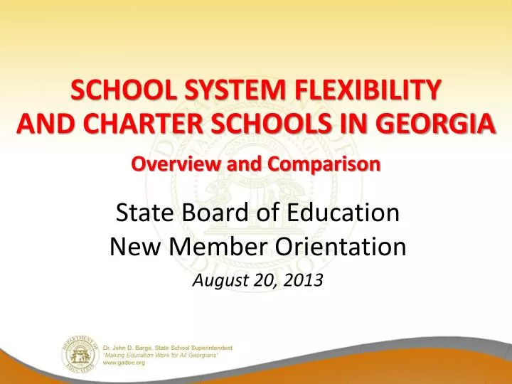 state board of education new member orientation august 20 2013