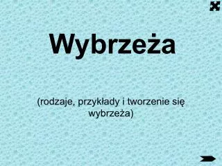 wybrze a