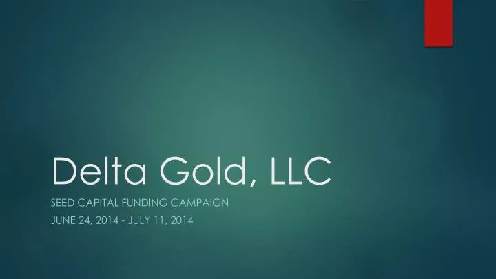 delta gold llc