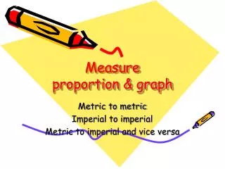Measure proportion &amp; graph