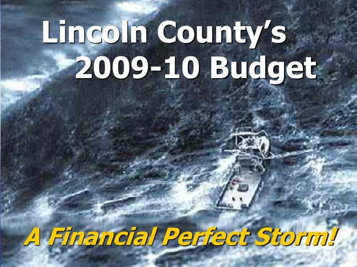 lincoln county s 2009 10 budget