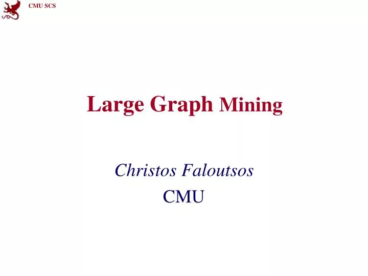 large graph mining