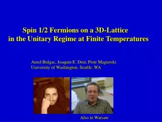 Spin 1/2 Fermions on a 3D-Lattice in the Unitary Regime at Finite Temperatures