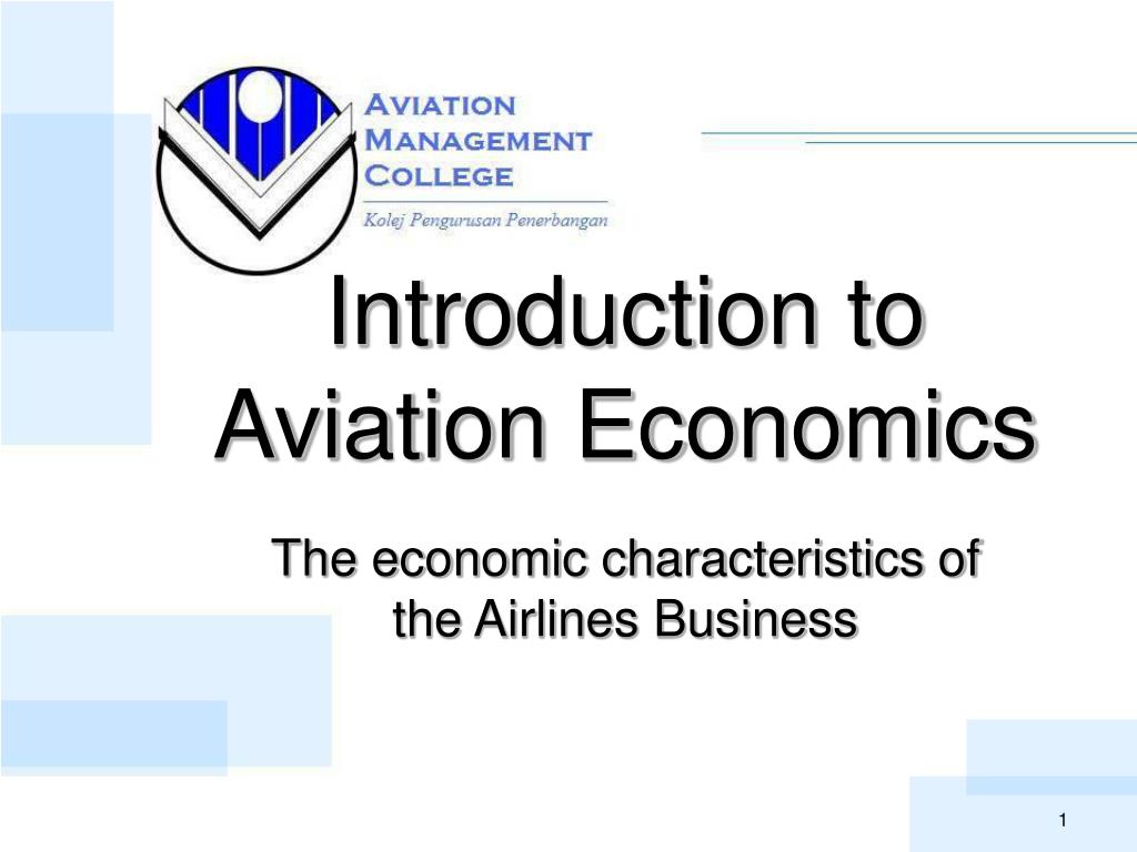 PPT - Introduction to Aviation Economics PowerPoint Presentation, free ...