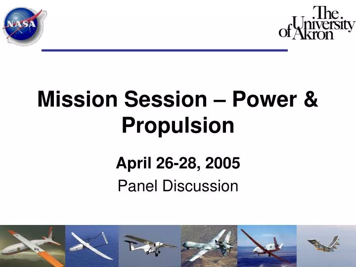 mission session power propulsion