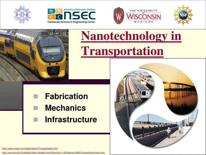 nanotechnology in transportation