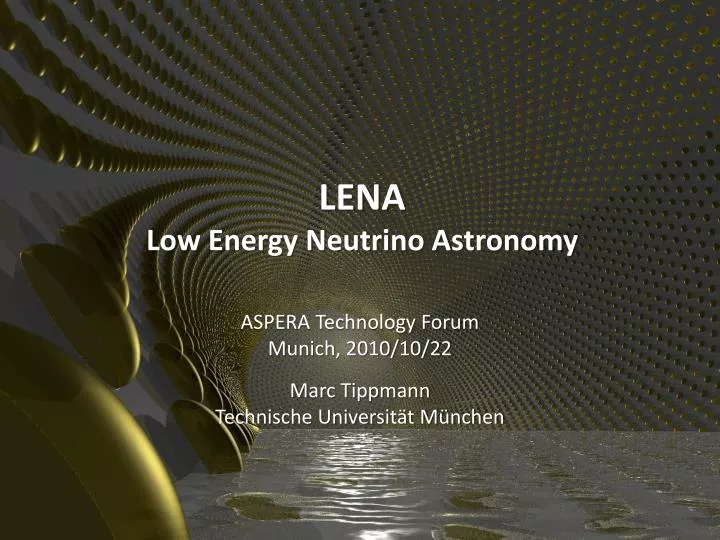 lena low energy neutrino astronomy