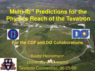 Multi-fb -1 Predictions for the Physics Reach of the Tevatron