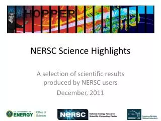 NERSC Science Highlights