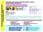 Strengthening Families, Strengthening Communities (SFSC) - slide 1