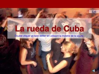 la rueda de cuba