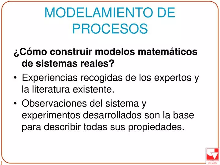 modelamiento de procesos