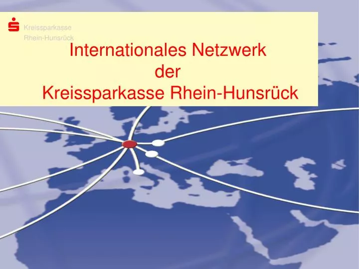internationales netzwerk der kreissparkasse rhein hunsr ck