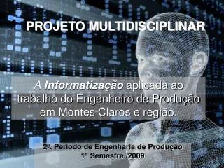 projeto multidisciplinar
