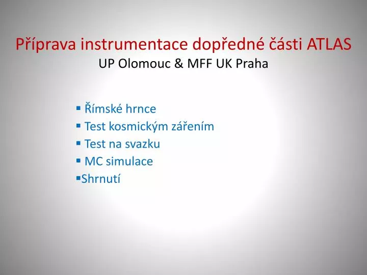 p prava instrumentace dop edn sti atlas up olomouc mff uk praha