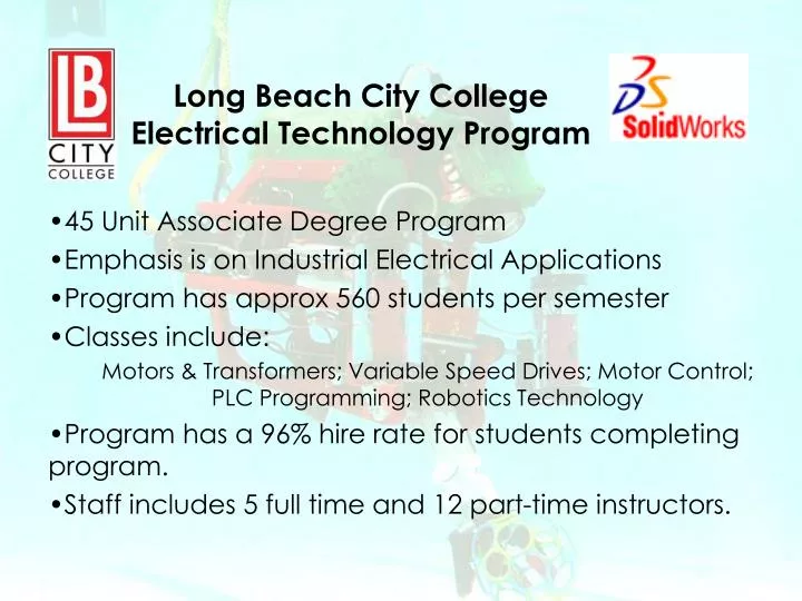 long beach city college electrical technology program
