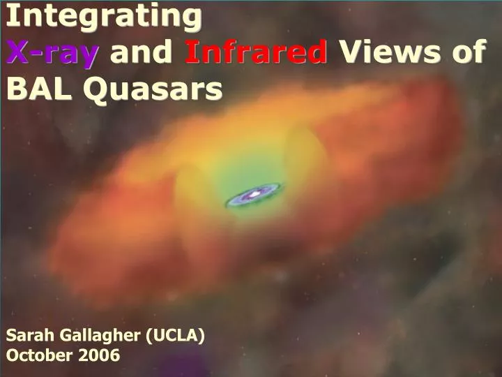 integrating x ray and infrared views of bal quasars