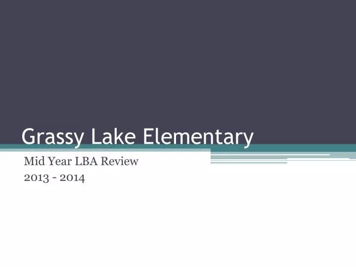 grassy lake elementary