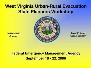 Federal Emergency Management Agency September 19 - 22, 2006