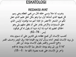 eskatologi