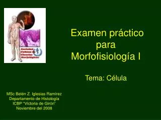 examen pr ctico para morfofisiolog a i tema c lula
