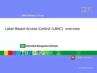 label based access control lbac overview