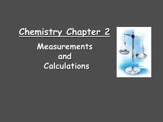 Chemistry Chapter 2