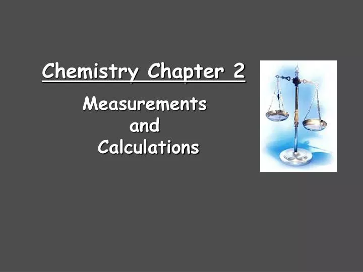 chemistry chapter 2