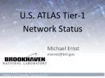 U.S. ATLAS Tier-1 Network Status