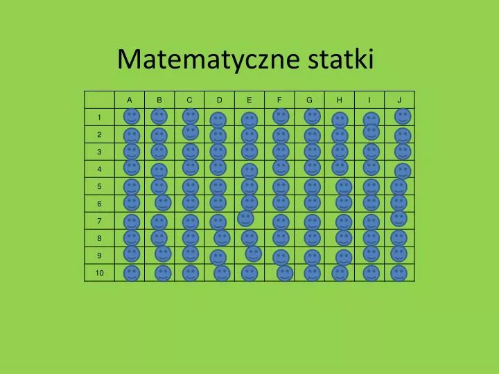 matematyczne statki