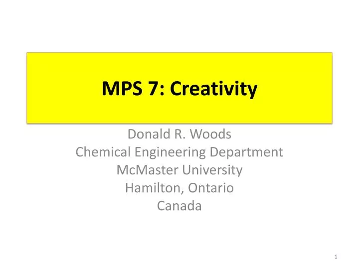 mps 7 creativity