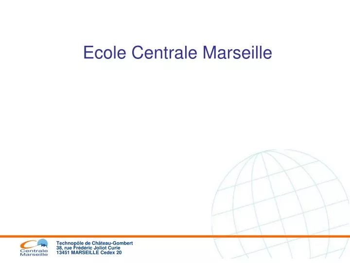 ecole centrale marseille