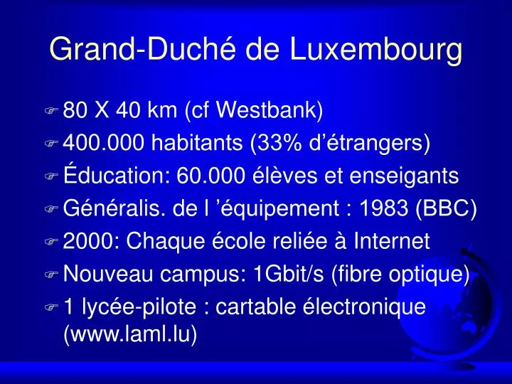 grand duch de luxembourg