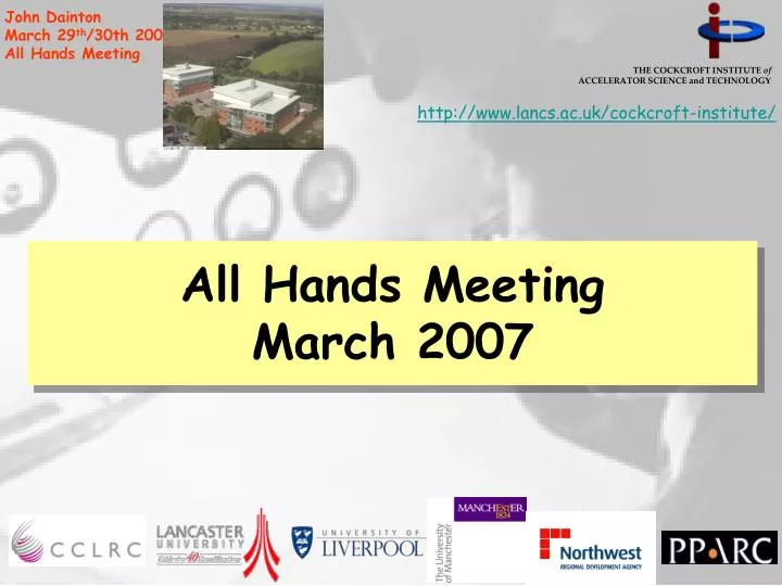 all hands meeting march 2007