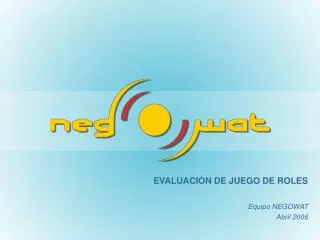 evaluaci n de juego de roles