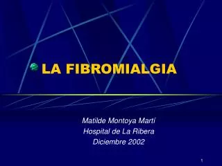 la fibromialgia