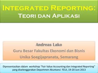 integrated reporting teori dan aplikasi
